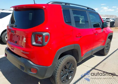 2018 Jeep Renegade Trailhawk 4X4 из США, поврежденный, VIN ZACCJBCB0JPH63974
